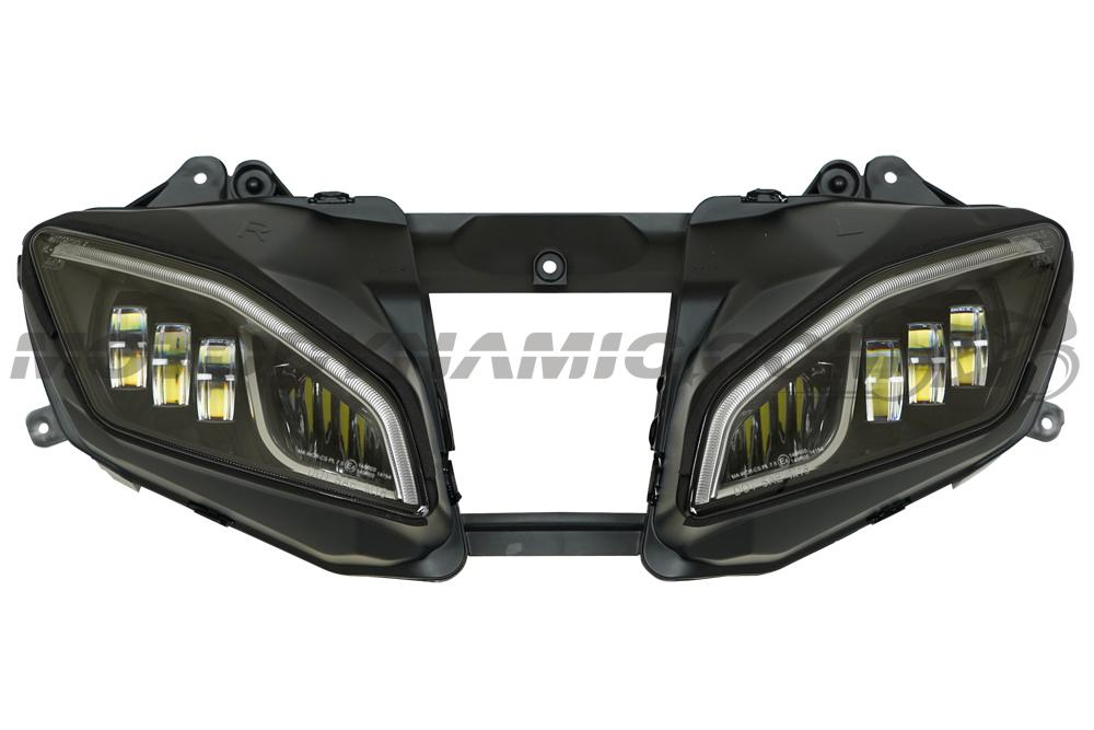 Motodynamic Full LED Projection Headlight with DRL For Yamaha YZF